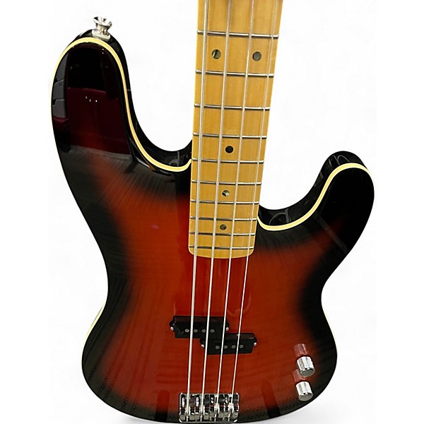 Used Fender Aerodyne Precision bass 2 Color Sunburst Electric Bass Guitar