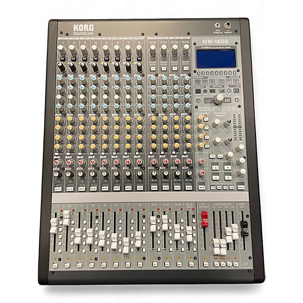 Used KORG MW-1608 Unpowered Mixer