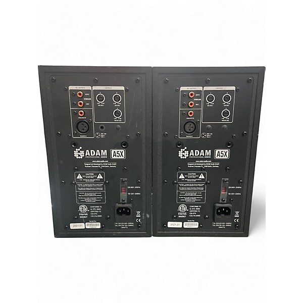 Used Adams A5X PAIR Powered Monitor