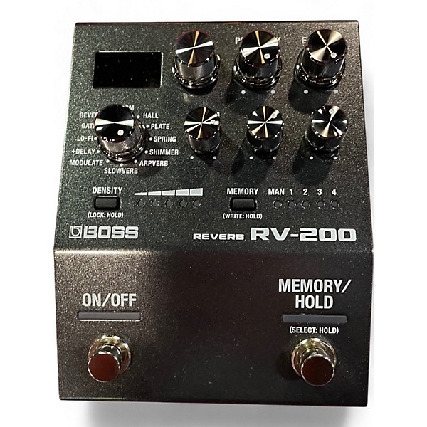 Used BOSS RV200 Effect Pedal