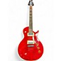 Used Mitchell MS450 Trans Crimson Red Solid Body Electric Guitar thumbnail