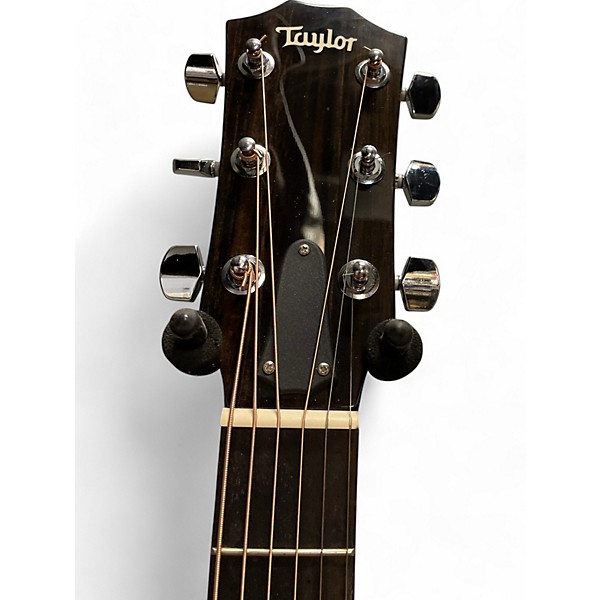 Used Taylor 214CE Deluxe Black Acoustic Electric Guitar