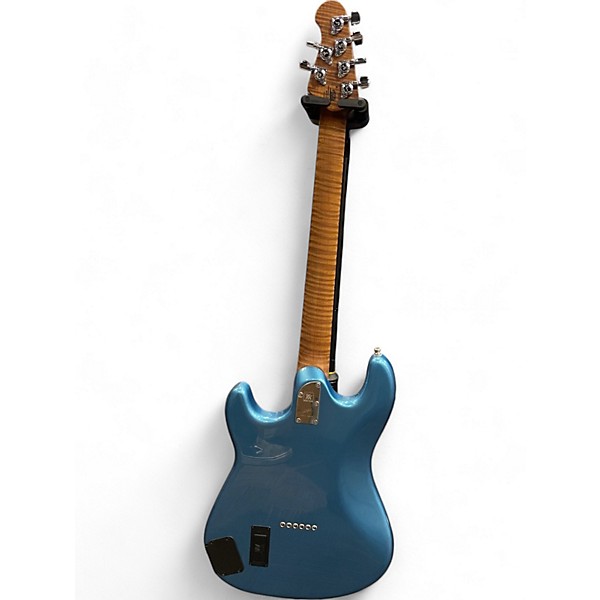 Used Ernie Ball Music Man Cutlass Hunter Hayes TAHOE BLUE Solid Body Electric Guitar