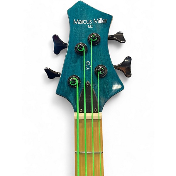 Used Sire Marcus Miller M2 Blue Electric Bass Guitar