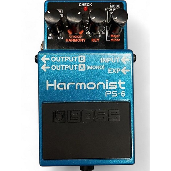 Used BOSS PS6 Harmonist Effect Pedal