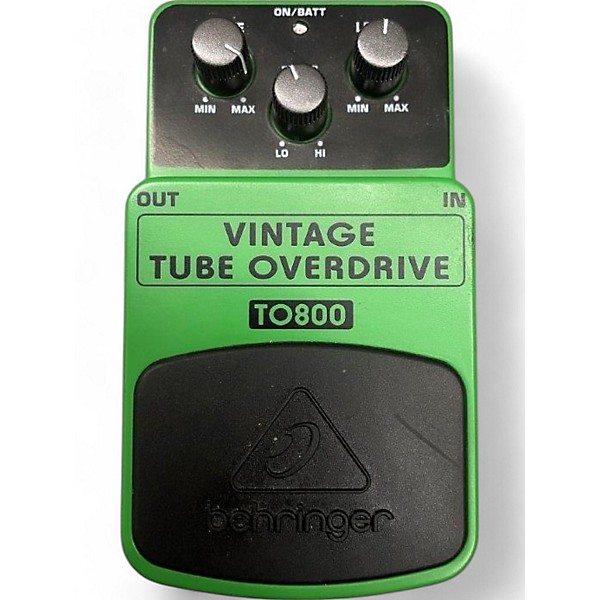 Used Behringer TO800 Vintage Tube Overdrive Effect Pedal