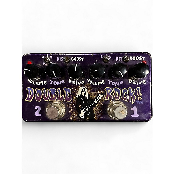 Used ZVEX Double Rock Hand Painted Effect Pedal