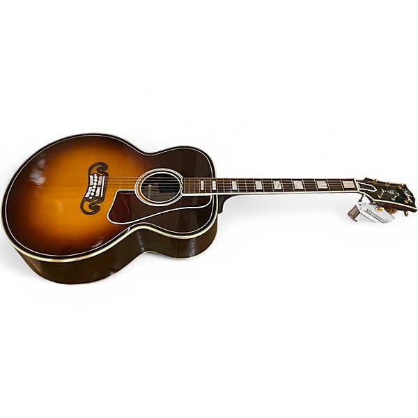 Used Gibson SJ200 Super Jumbo Custom 2 Color Sunburst Acoustic Guitar