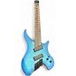 Used Agile Geodesic Blue Solid Body Electric Guitar thumbnail