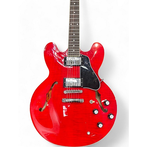 Used Epiphone Used 2024 Epiphone ES335 IG Figured Trans Red Hollow 