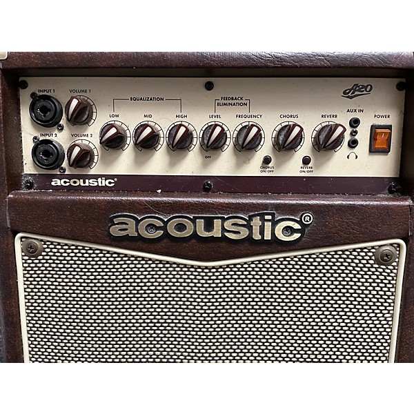 Used Acoustic A20 20W Acoustic Guitar Combo Amp