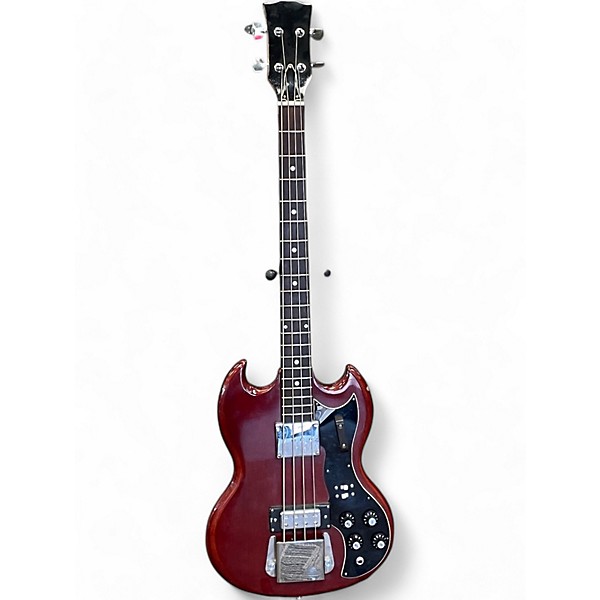 Used Aria PRO II EB Cherry Electric Bass Guitar