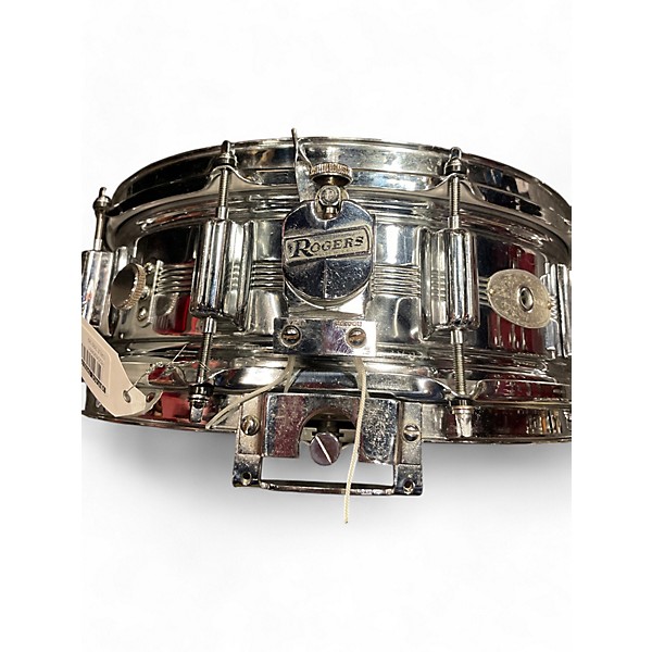 Vintage 1960s Rogers 14in DYNASONIC  CHROME Drum