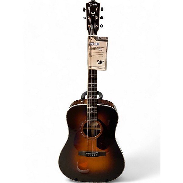 Used Fender Paramount PM-1 Deluxe Vintage Sunburst Acoustic Electric Guitar,New Products : American Fashion Style Bags On Sale
