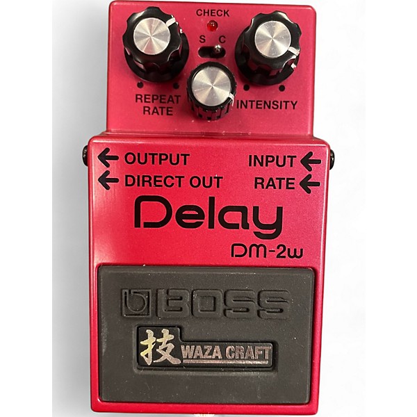 Used BOSS DM2W Delay Waza Craft Effect Pedal