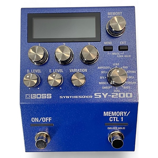 Used BOSS SY200 Effect Pedal