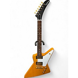 Used 2023 Epiphone Korina Explorer 1958 Outfit Aged Natural Solid Body Electric Guitar