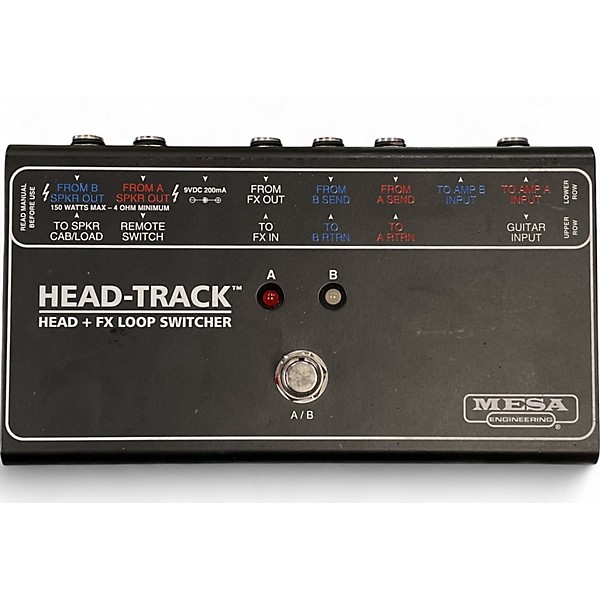 Used MESA/Boogie Boogie AC-HS Head Track Head and FX Loop Switcher Pedal