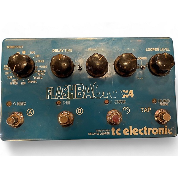 Used TC Electronic Flashback X4 Delay And Looper Effect Pedal