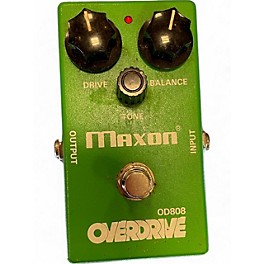 Used Maxon OD808 Overdrive Effect Pedal