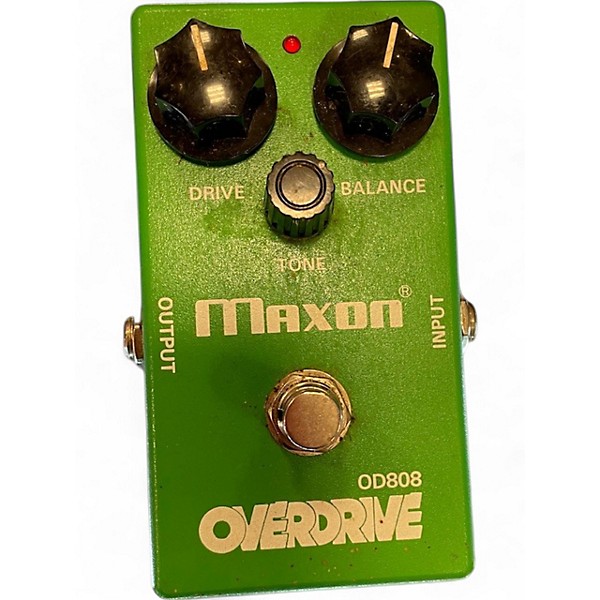 Used Maxon OD808 Overdrive Effect Pedal