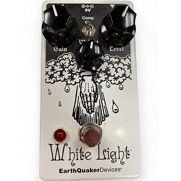 Used EarthQuaker Devices White Light Overdrive Effect Pedal