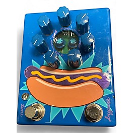 Used ZVEX Fuzz Factory 7 HAND PAINTED Effect Pedal