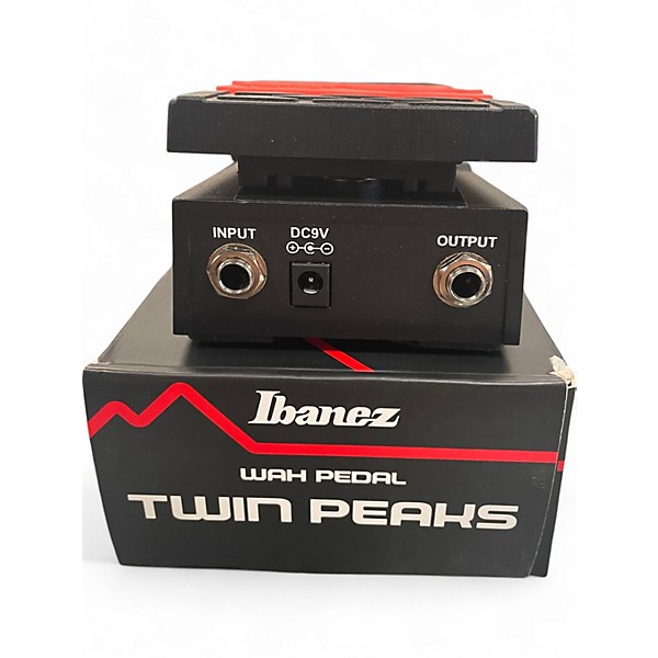 Used Ibanez TWIN PEAKS WAH Effect Pedal