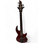 Used Conklin Guitars GT5 GROOVE TOOLS Trans Red Electric Bass Guitar thumbnail