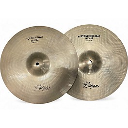 Used Zildjian 14in New Beat Hi Hat Pair Cymbal