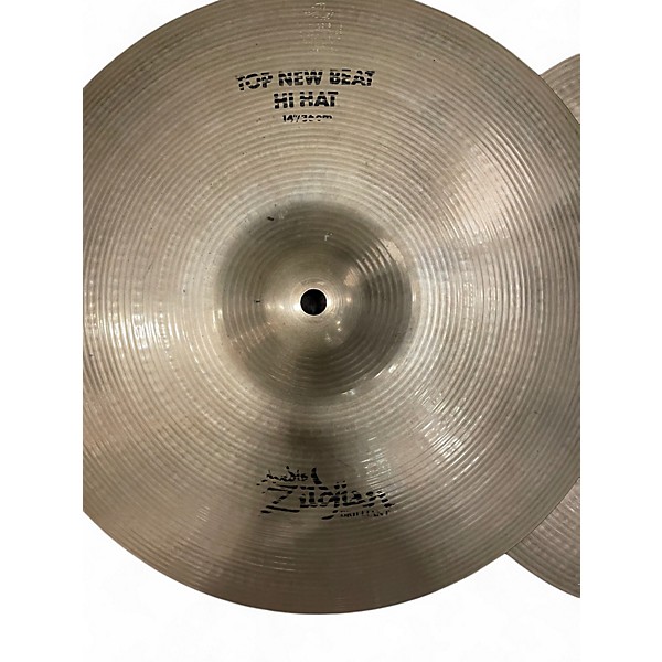 Used Zildjian 14in New Beat Hi Hat Pair Cymbal