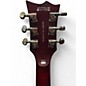 Used ESP LTD EC-401QM Maroon Solid Body Electric Guitar