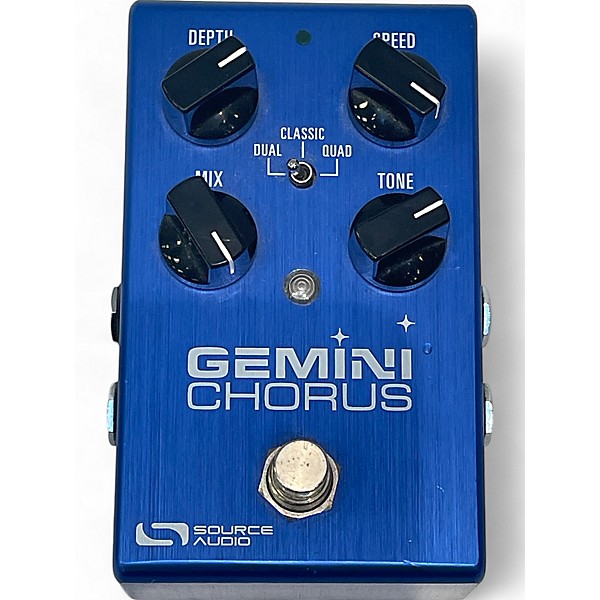 Used Source Audio GEMINI CHORUS Effect Pedal