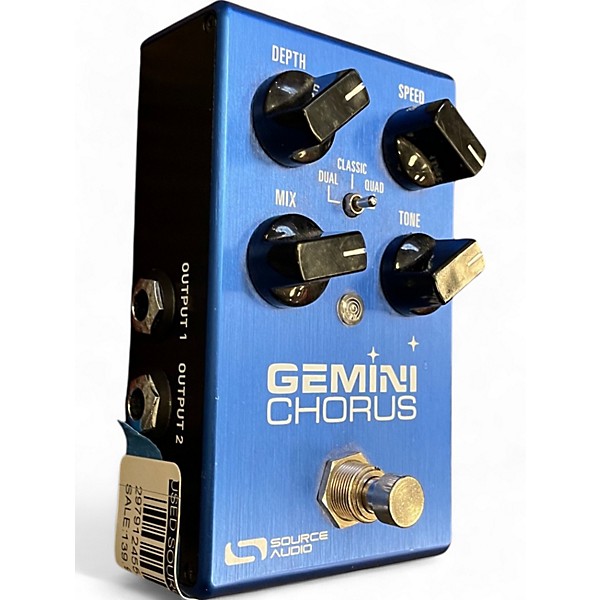 Used Source Audio GEMINI CHORUS Effect Pedal