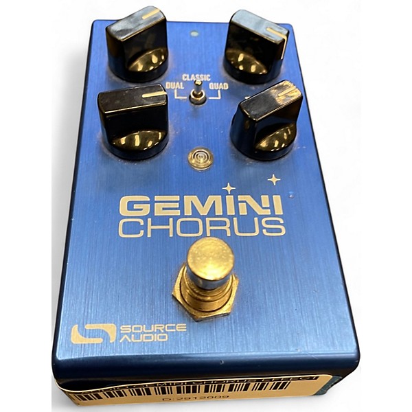 Used Source Audio GEMINI CHORUS Effect Pedal