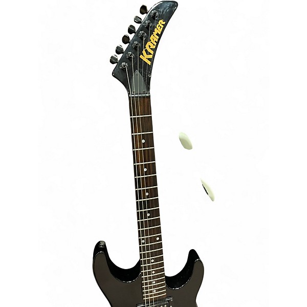 Used Kramer PACER Black Solid Body Electric Guitar