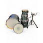 Used DW 5 Piece Design Series Satin sage metallic Drum Kit thumbnail