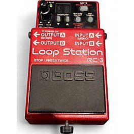 Used BOSS RC3 Loop Station Pedal