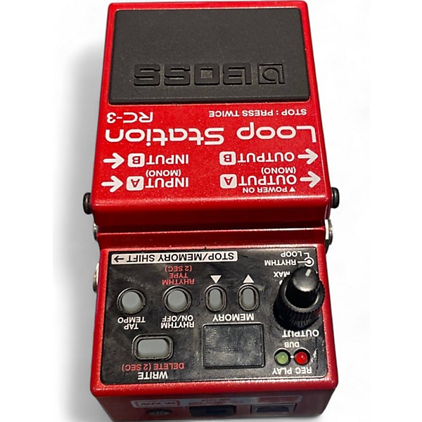 Used BOSS RC3 Loop Station Pedal