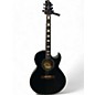 Used Samick designed by Greg Bennett TMJ-17CE Black Acoustic Electric Guitar thumbnail