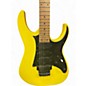 Used Ibanez RG350M Yellow Solid Body Electric Guitar