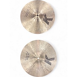 Used Zildjian 14in K Custom Dark Hi Hat Pair Cymbal