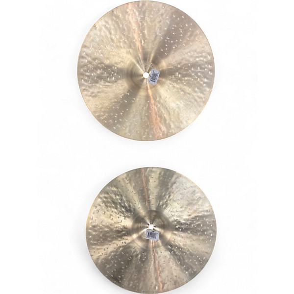 Used Zildjian 14in K Custom Dark Hi Hat Pair Cymbal