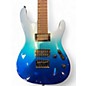 Used Ibanez S521 Ocean Fade Metallic Solid Body Electric Guitar