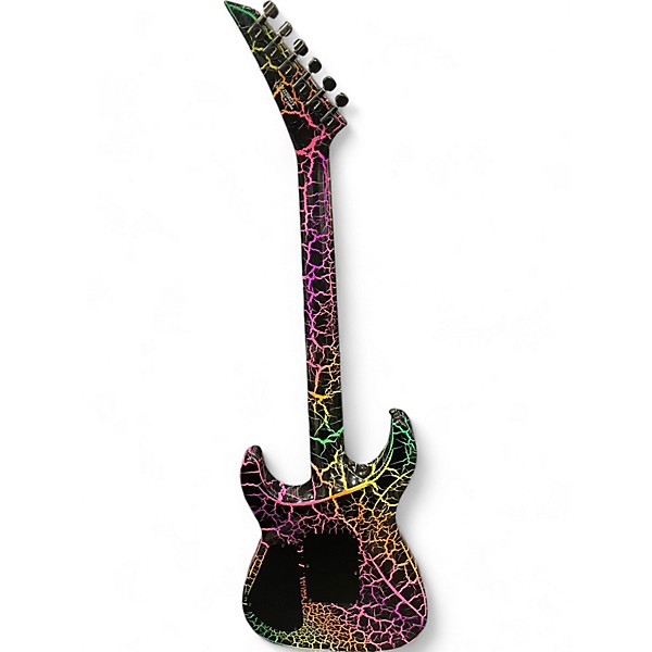 Used Jackson Pro Series Soloist SL3M Rainbow Crackle Solid Body Electric Guitar
