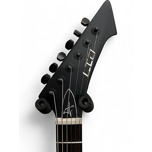 Used ESP LTD James Hetfield Snakebyte Black Solid Body Electric Guitar