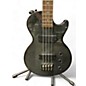 Used Epiphone Les Paul Special 4-String Trans Black Flame Electric Bass Guitar