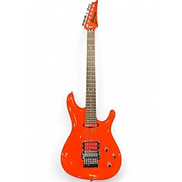 Used Ibanez JS2410 Joe Satriani Signature Muscle Car Orange Solid Body Electric Guitar