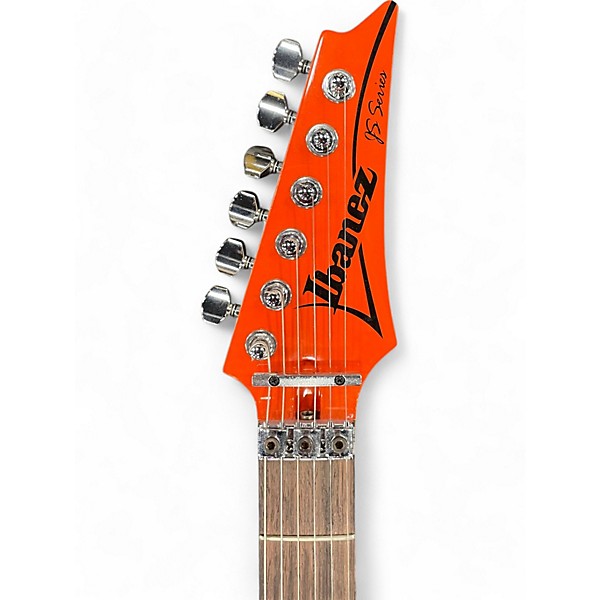 Used Ibanez JS2410 Joe Satriani Signature Muscle Car Orange Solid Body Electric Guitar