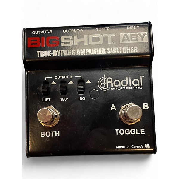 Used Radial Engineering Bigshot ABY Pedal